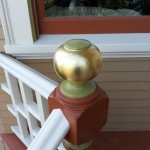 Gold leaf layer painting job for a San Francisco home Gold leaf layer painting job for a San Francisco home